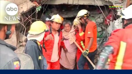 Race to find survivors after deadly earthquake in Southeast Asia
