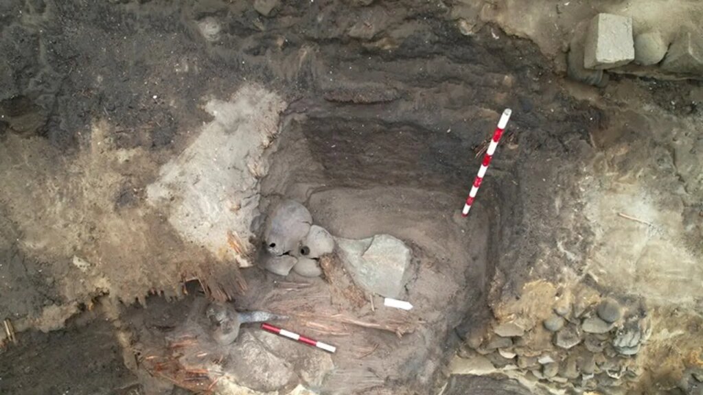 Archaeologists unearth body of 5,000 year-old woman in former dump
