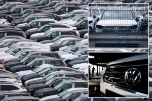 Mercedes, Volkswagen, Stellantis latest carmakers to scrap forecasts over Trump tariffs