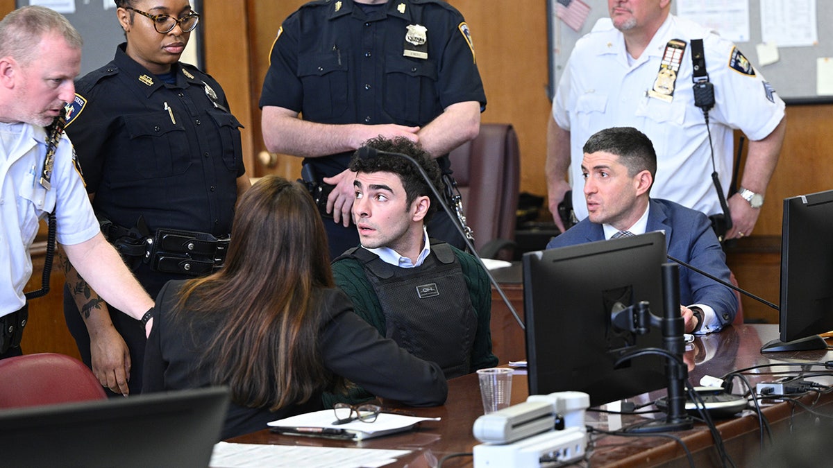 Luigi Mangione appears in court