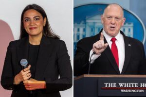 AOC taunts Tom Homan after DOJ referral threat over deportations: ‘Come for me, do I look like I care?’
