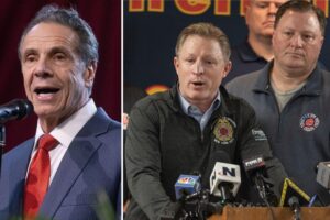 NYC firefighter unions back Andrew Cuomo for mayor, solidifying labor support