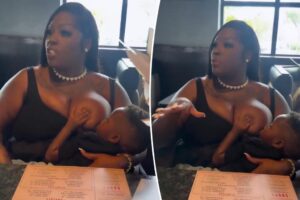 Mom slammed for openly breastfeeding child at restaurant: ‘Sheesh, cover up’