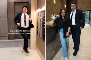 Exclusive | Doting NYC ‘daddy doorman’ goes viral: ‘Need this energy every day’