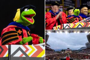 Kermit the Frog delivers inspiring commencement remarks to University of Maryland graduates: ‘Stay connected to your dreams’
