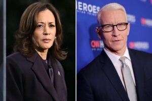 Kamala Harris called Anderson Cooper a ‘motherf—er’ after tense interview on Biden’s debate meltdown: bombshell book