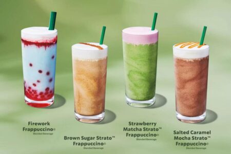 Starbucks debuts its 4 new, hotly anticipated summer Frappuccino flavors