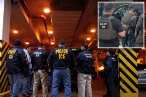 ICE shakes up agency with ‘leadership realignment’ in push for a ‘minimum’ of 3,000 migrant arrests per day 
