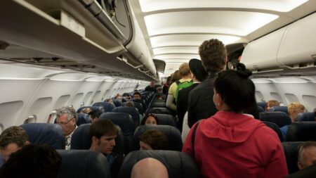 This country is now fining air passengers who stand up too early