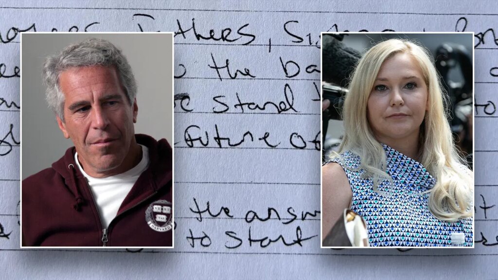 Epstein accuser Virginia Giuffre encouraged abuse survivors to ‘keep fighting’ in journal entry