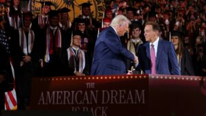 Trump raves about Alabama’s winning ‘brand’ at school’s commencement: ‘Where legends are made’