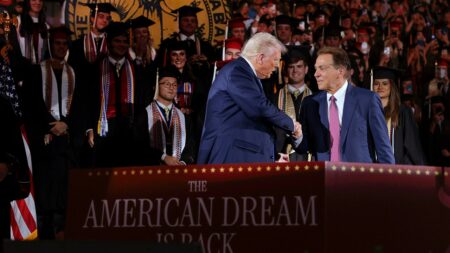 Trump raves about Alabama’s winning ‘brand’ at school’s commencement: ‘Where legends are made’