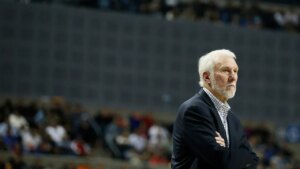 Basketball great Gregg Popovich steps down as Spurs head coach after nearly 30 years