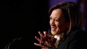 Kamala Harris takes next step in return to political stage