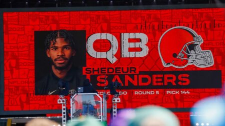 Browns reveal Shedeur Sanders’ jersey number after historic draft day slide