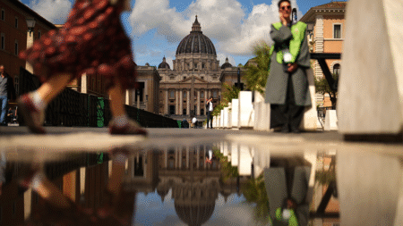Cardinals gather in St. Peter’s Basilica for final Mass before conclave to choose new pope