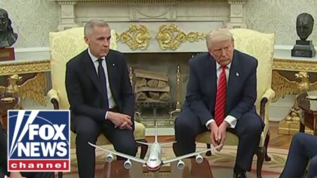 Carney says Canada is not for sale, Trump says ‘never say never’