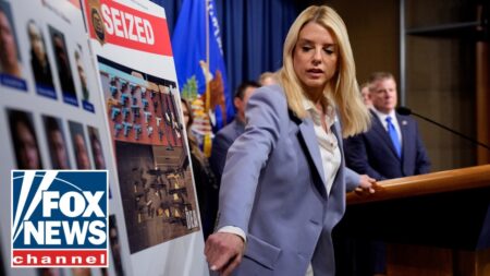 Pam Bondi announces one of the largest fentanyl busts in US history: ‘INCREDIBLE OPERATION’