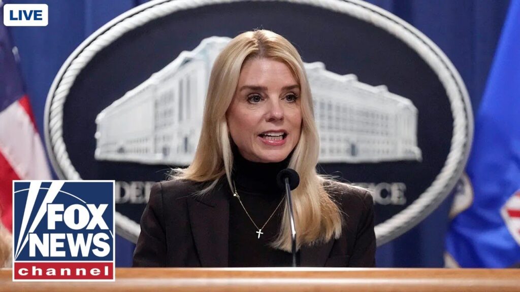 Pam Bondi announces results of historic drug bust