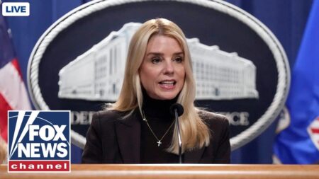 Pam Bondi announces results of historic drug bust