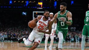 Knicks stun Celtics, come back from another 20-point hole to steal Game 2