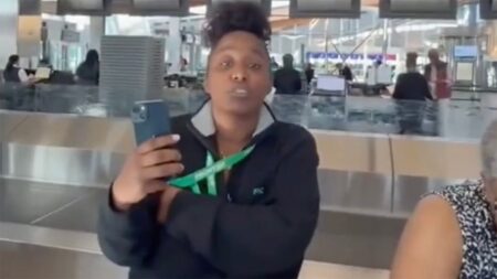 Viral video shows Frontier Airlines reps’ airport meltdown that left passenger stunned