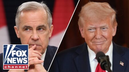 Trump meets with newly-elected Canadian PM Mark Carney