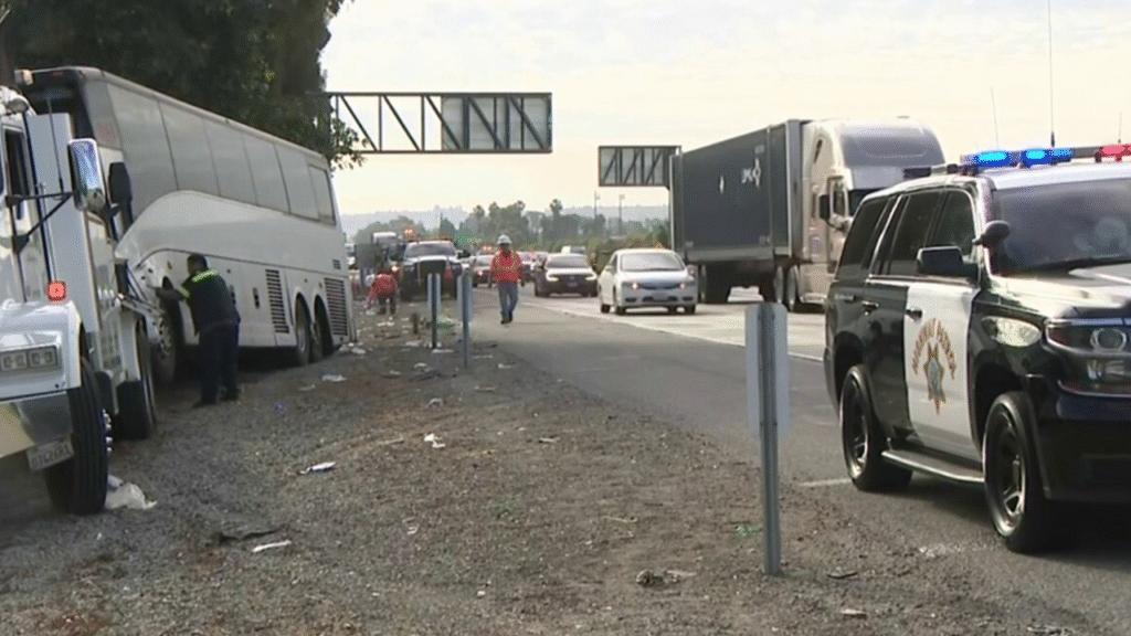 Los Angeles tour bus crash leaves 1 dead, 32 hospitalized on Mother’s Day