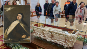 Corpse of 16th-century Catholic saint found ‘perfectly preserved’ goes on display, astonishing worshippers