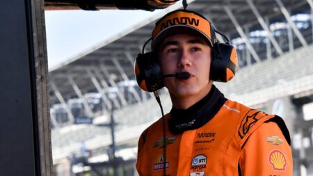 IndyCar driver gets annoyed with opponent during Indy 500 practice: ‘F—— idiot’