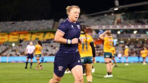 US women’s rugby star sent off for ‘deliberate and dangerous’ head stamp of Australian opponent