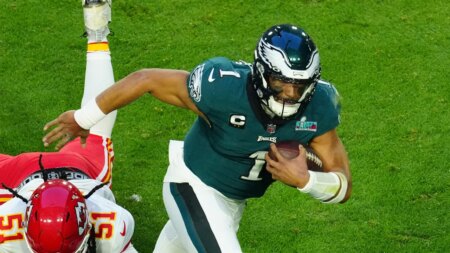 Jalen Hurts maintains he ‘wasn’t available’ for Eagles’ White House visit
