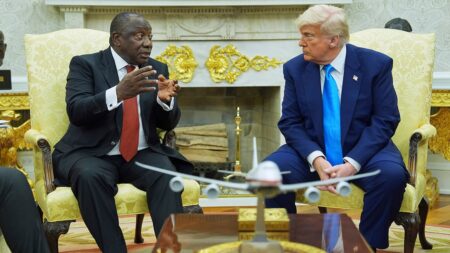 Trump confronts South African president with video on treatment of White farmers