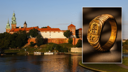 Stunning medieval ring found below rubble at ‘historically important’ tourist site