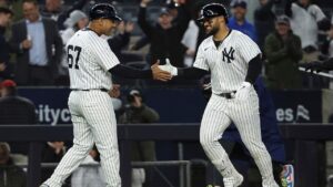 Yankees rookie Jasson Dominguez etches name in MLB record books with dramatic walk-off homer