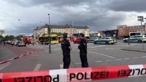 Major police operation underway after stabbing spree at German train station, woman arrested