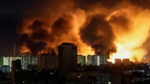 Russia launches largest aerial attack of Ukraine war, killing at least 12