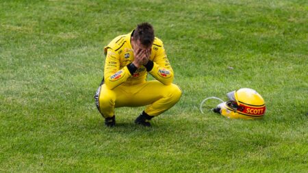 Scott McLaughlin’s Indy 500 hopes dashed as he crashes before green flag waves
