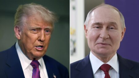 Trump warns Putin is ‘playing with fire’ after declaring the Russian president has ‘gone absolutely CRAZY’
