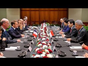 New France-Singapore deal is a ‘tangible roadmap’ for defence and tech partnership, Macron says