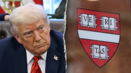 Trump says he wants foreign students who don’t ’cause trouble,’ slams Harvard for being ‘a big shot’