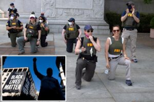 FBI demotes agents who took a knee during Black Lives Matter protests: report