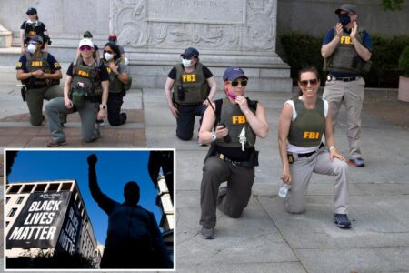 FBI demotes agents who took a knee during Black Lives Matter protests: report