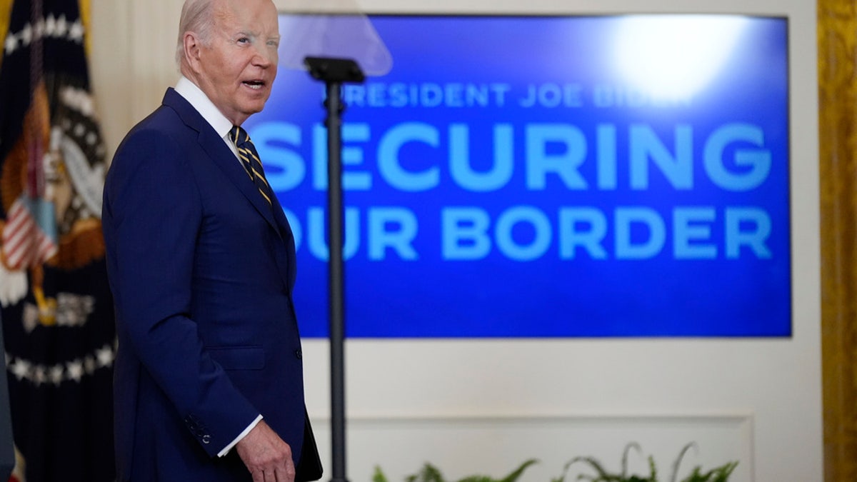 Joe Biden in wide shot