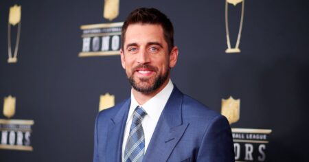 Aaron Rodgers Sparks Marriage Speculation by Stepping Out With Band on Wedding Finger