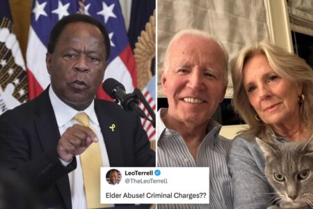 DOJ official suggests Jill Biden be charged for ‘elder abuse’ after claims she knew about Joe’s health issues