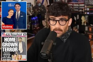 Lefty influencer Hasan Piker kicked off Twitch after sick comments about DC Jewish museum shooting