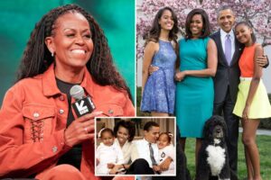 Michelle Obama admits she used to spank her daughters, and reveals why she stopped