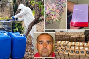 Sinaloa cartel leaders charged with narco-terrorism after authorities seize nearly 2 tons of fentanyl