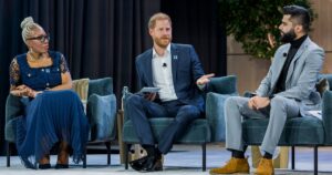 Prince Harry Honors Mom Princess Diana in 1st Public Appearance Since Speaking Out on King Charles Rift